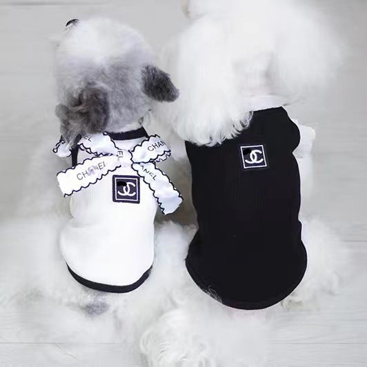 Pet Vest Suspenders Small Fragrance Dress