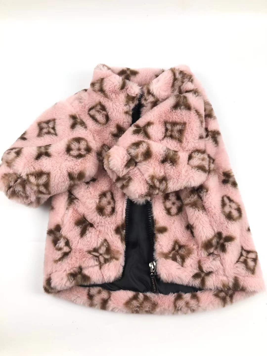 Louis Winter Furry Fur Coat