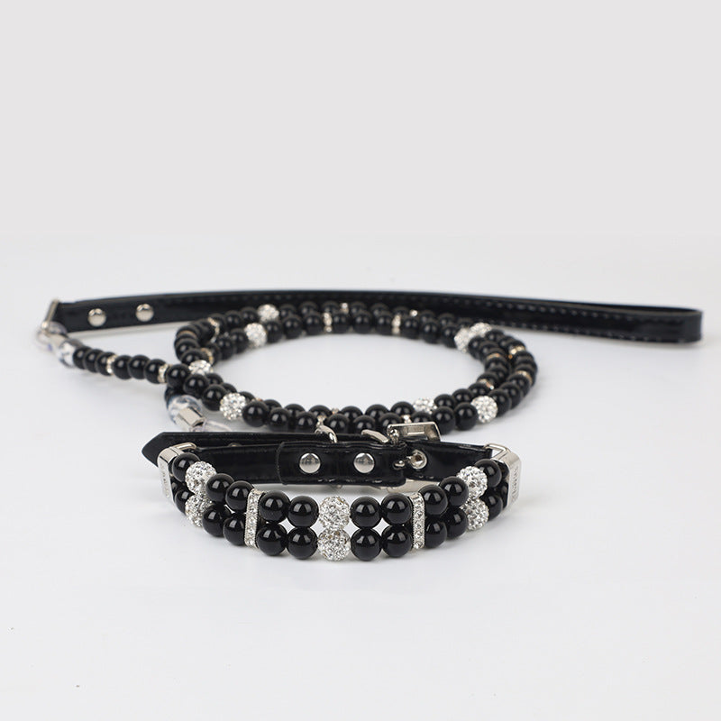 Dog pearl collar