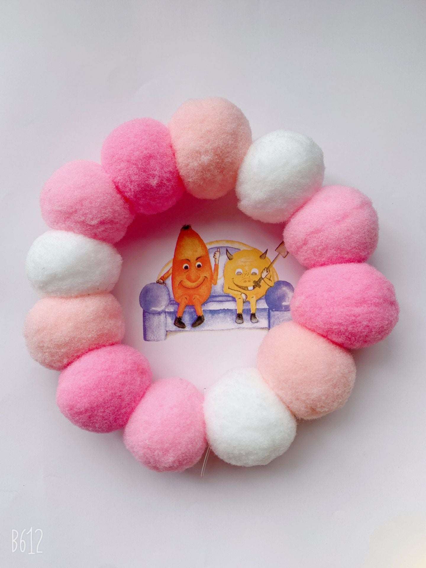 Pet Plush Ball Collar
