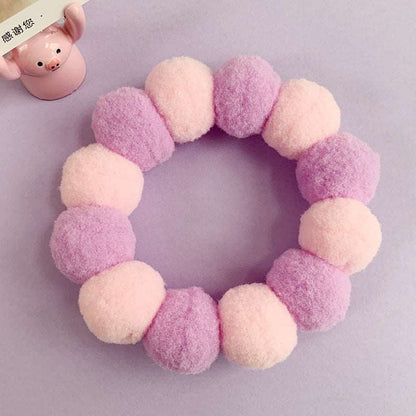 Pet Plush Ball Collar