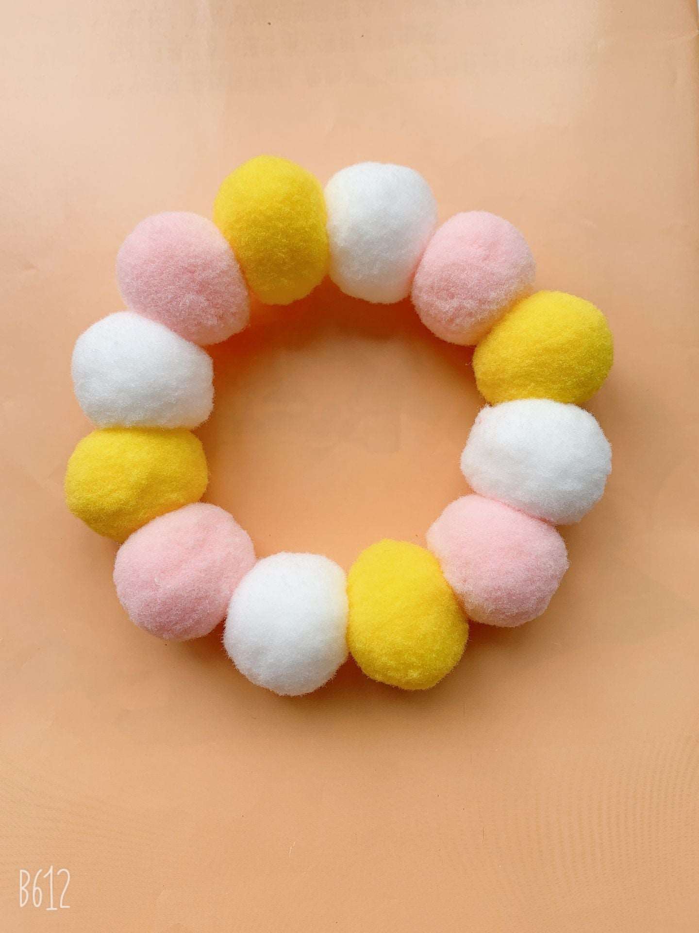 Pet Plush Ball Collar