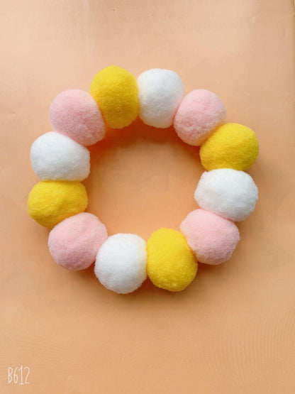 Pet Plush Ball Collar