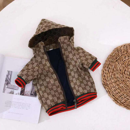 Designer Fashion GG Dog Jacket Coat