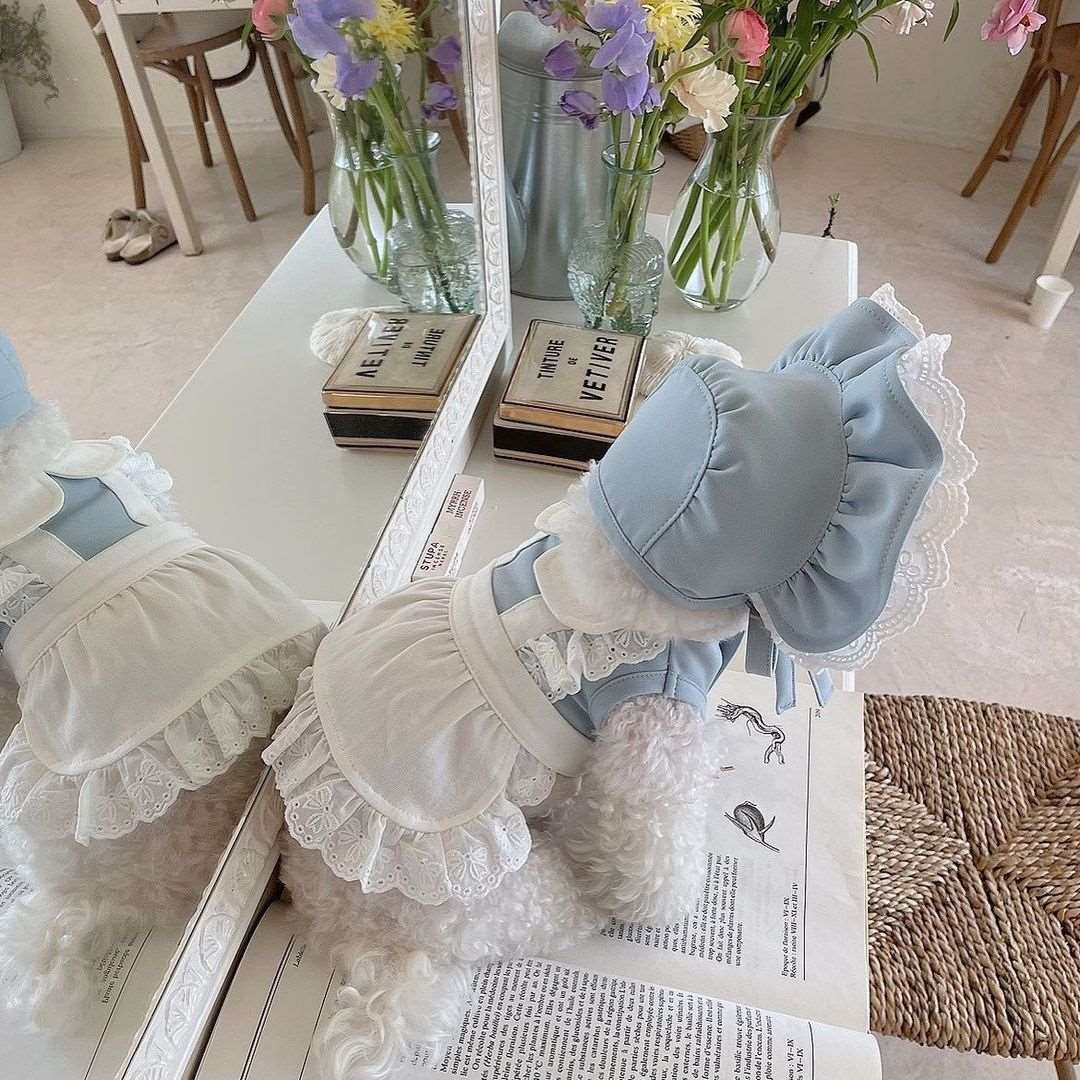Doggy Maid Lace Dress