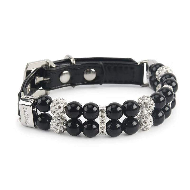Dog pearl collar
