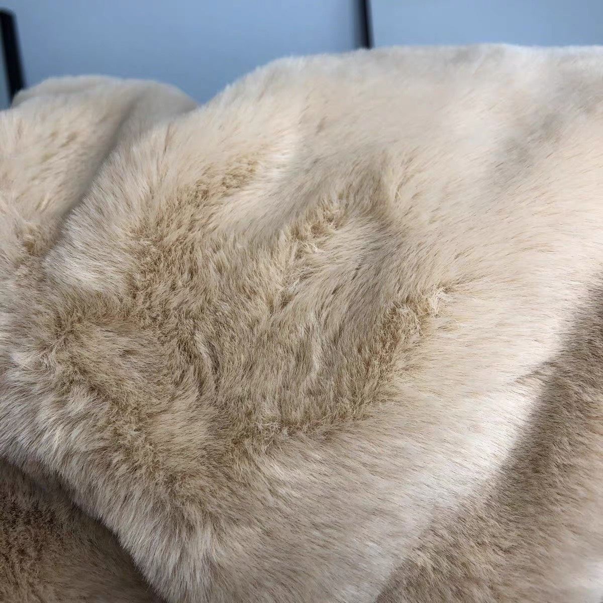 Two-legged fur coat for dogs
