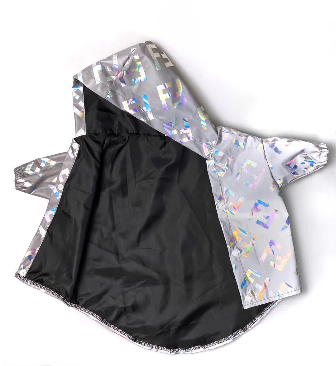 Reflective Designer Raincoat