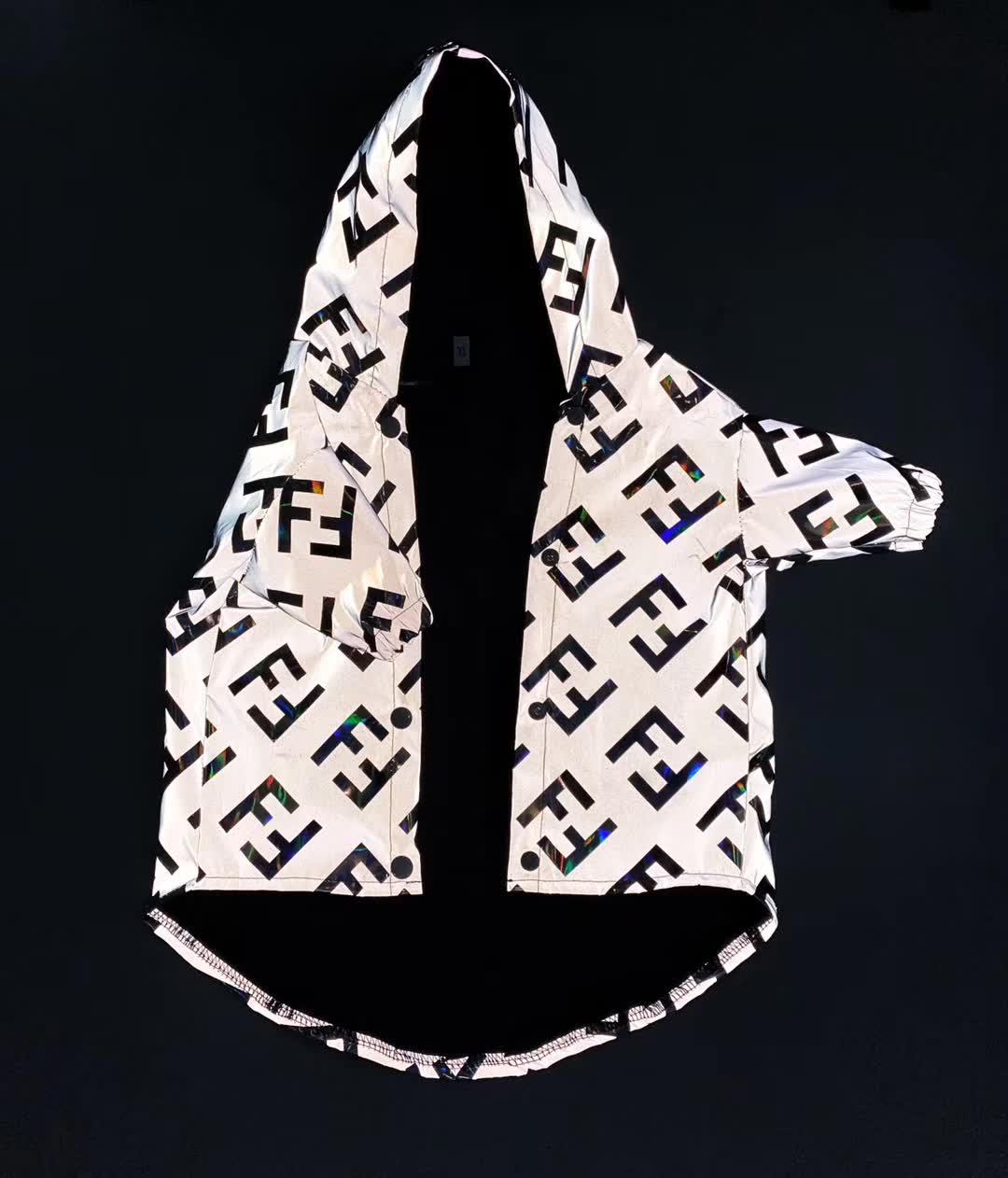 Reflective Designer Raincoat