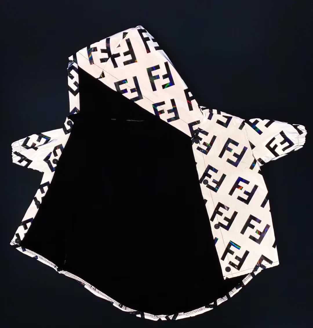 Reflective Designer Raincoat