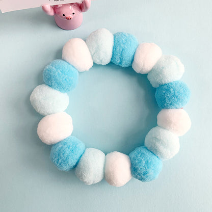 Pet Plush Ball Collar