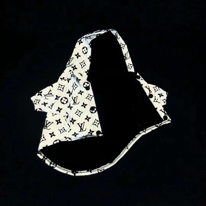 Louis Print Reflective Pet Rain Jacket