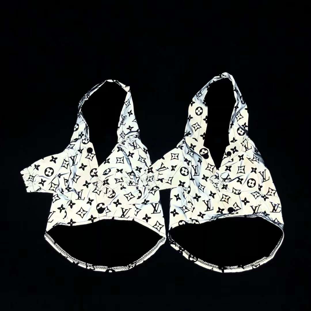 Louis Print Reflective Pet Rain Jacket