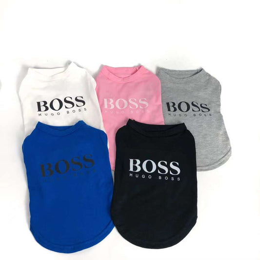The dog vest is thin and breathable in summer
