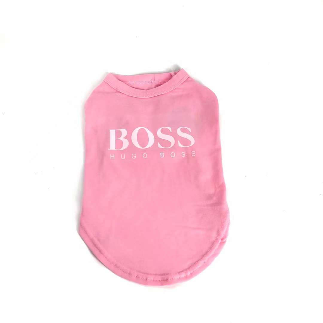 The dog vest is thin and breathable in summer