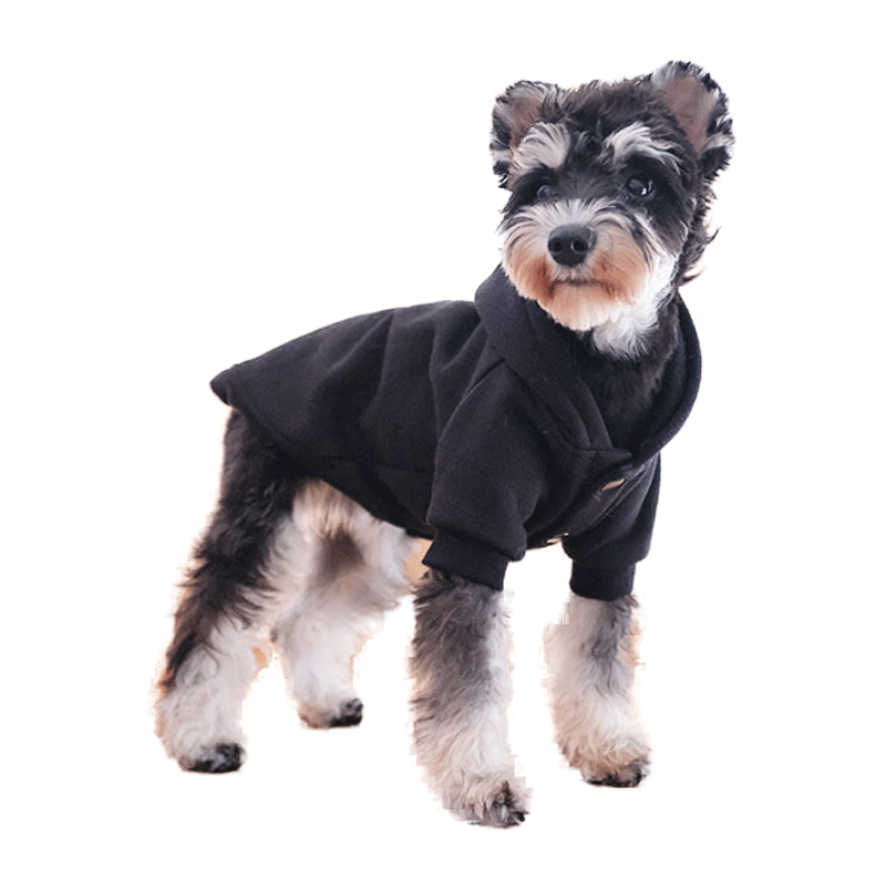 Black hoodie Dog Clothes